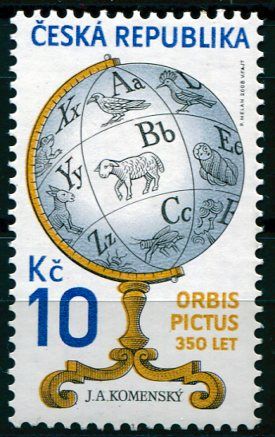 (2008) č. 551 ** - Česká republika - Jan Ámos Komenský Orbis Pictus