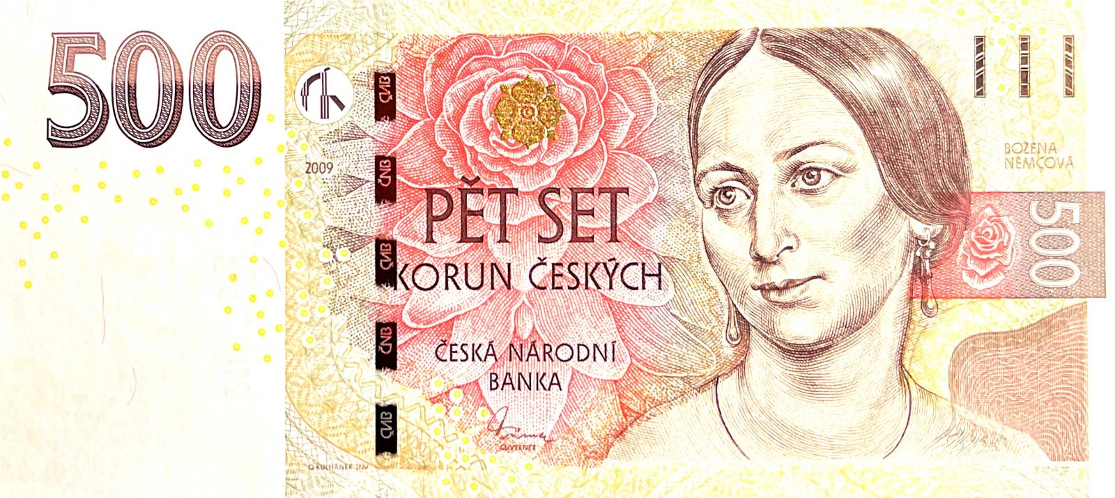 Česká republika (P 24bG) 500 Kč (2009) - UNC | www.tgw.cz