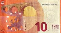 EURO (P 21w- Německo) 10 EURO (2014) - UNC (sér. WA) | www.tgw.cz