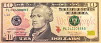 USA - P 547 - 10 dollars 2017 série - UNC | www.tgw.cz