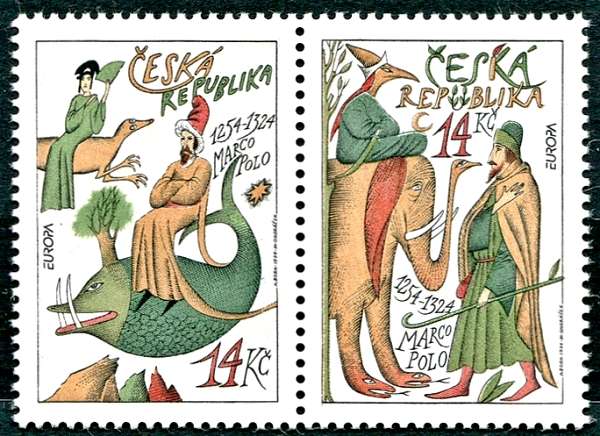 Marco Polo - poštovní známky