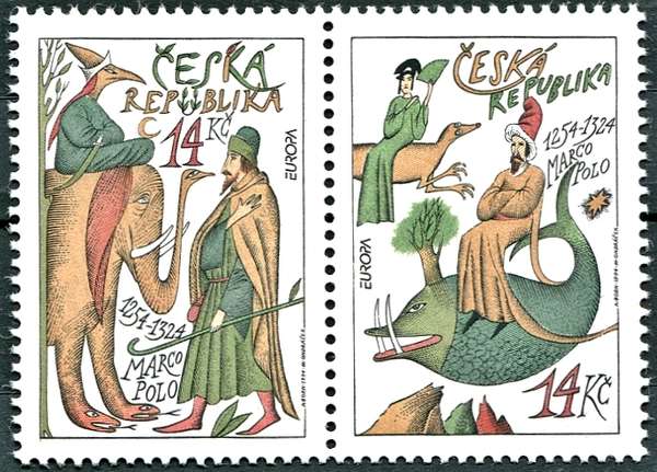 Česká pošta (1994) č. 36-37 ** (SP 1) - Česká republika - EUROPA - Marco Polo