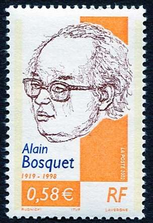 (2002) MiNr. 3599 ** - Francie - Alain Bosquet