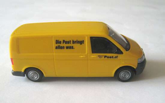 VW Transportet T5 - Rakouská pošta - 1:87