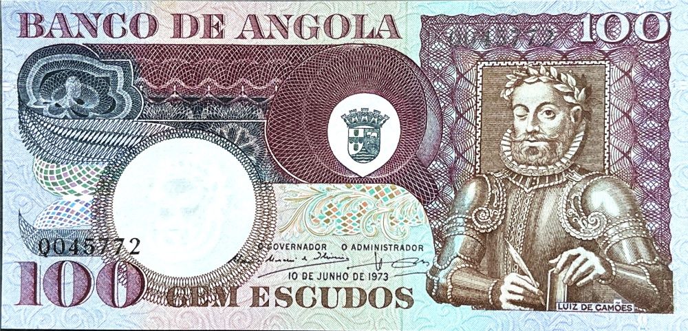 Angola - (P 106) 100 escudos (1973) - UNC Q série