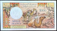 Džibuti - (P 37e) 1000 Francs (1991) - UNC
