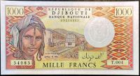 Džibuti - (P 37e) 1000 Francs (1991) - UNC