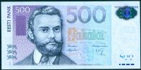 Estonsko - (P 83a) 500 KROONI (2000) - UNC