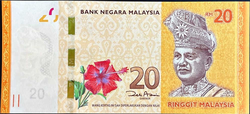 Malajsie - (P 54a) - 20 Ringgit (2011) - UNC