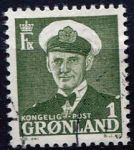(1950) MiNr. 28 - O - Grónsko - Král Frederik IX.