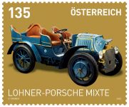 (2022) MiNr. 3629 ** - Rakousko - Automobily (XV.): Lohner Porsche Mixte