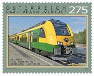 (2022) MiNr. 3656 ** - Rakousko - Železnice (XXVIII): železnice Raab-Oedenburg-Ebenfurt