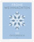 (2022) MiNr. 3695 ** - Rakousko - Vánoce: Sněhová vločka