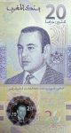 Maroko - (P 78) 20 Dirhams (2019) - UNC - pamětní polymer
