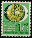 (1951) MiNr. 141 - O - Německo - Národní výstava známek (NBA), Wuppertal *