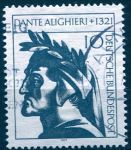 (1971) MiNr. 693 - O - Německo - Dante Alighieri (1265-1321) (2)
