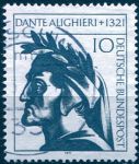 (1971) MiNr. 693 - O - Německo - Dante Alighieri (1265-1321) (1)