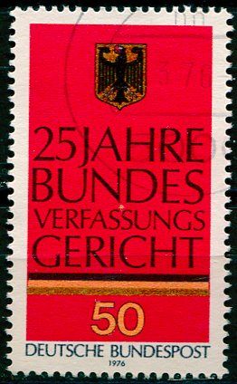 (1976) MiNr. 879 - O - Německo - Federální ústavní soud Karlsruhe (2)