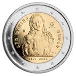 (2021) San Marino 2 € - Dürer - Coin card