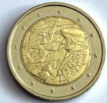 (2022) Irsko 2 € - pamětní mince Erasmus v kapsli