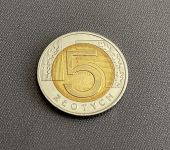 2022 - Polsko - W: 284 - mince 5 Zl. (z oběhu)
