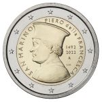 (2022) San Marino 2 € - Francesca - mincovní karta