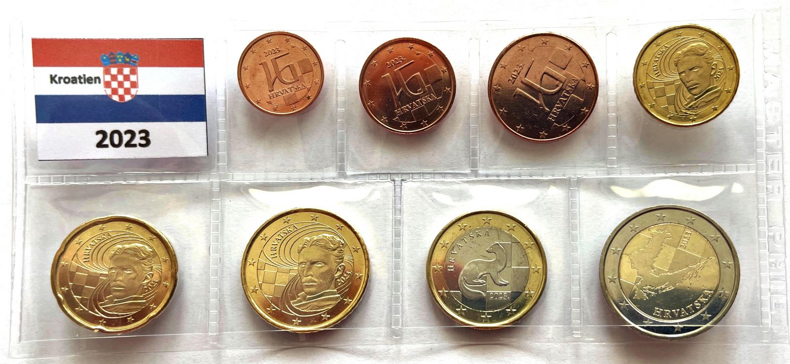 (2023) Chorvatsko - set euro mincí