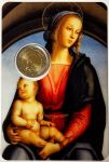 (2023) San Marino 2 € - Perugino - mincovní karta