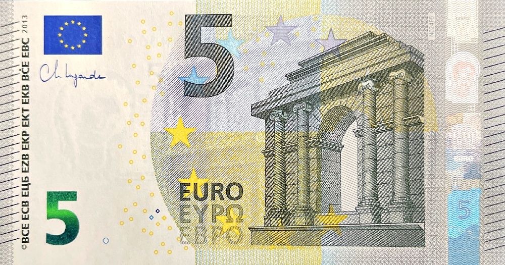 EURO (P 20n - Rakousko) 5 EURO (2013) - UNC (sér. ND)