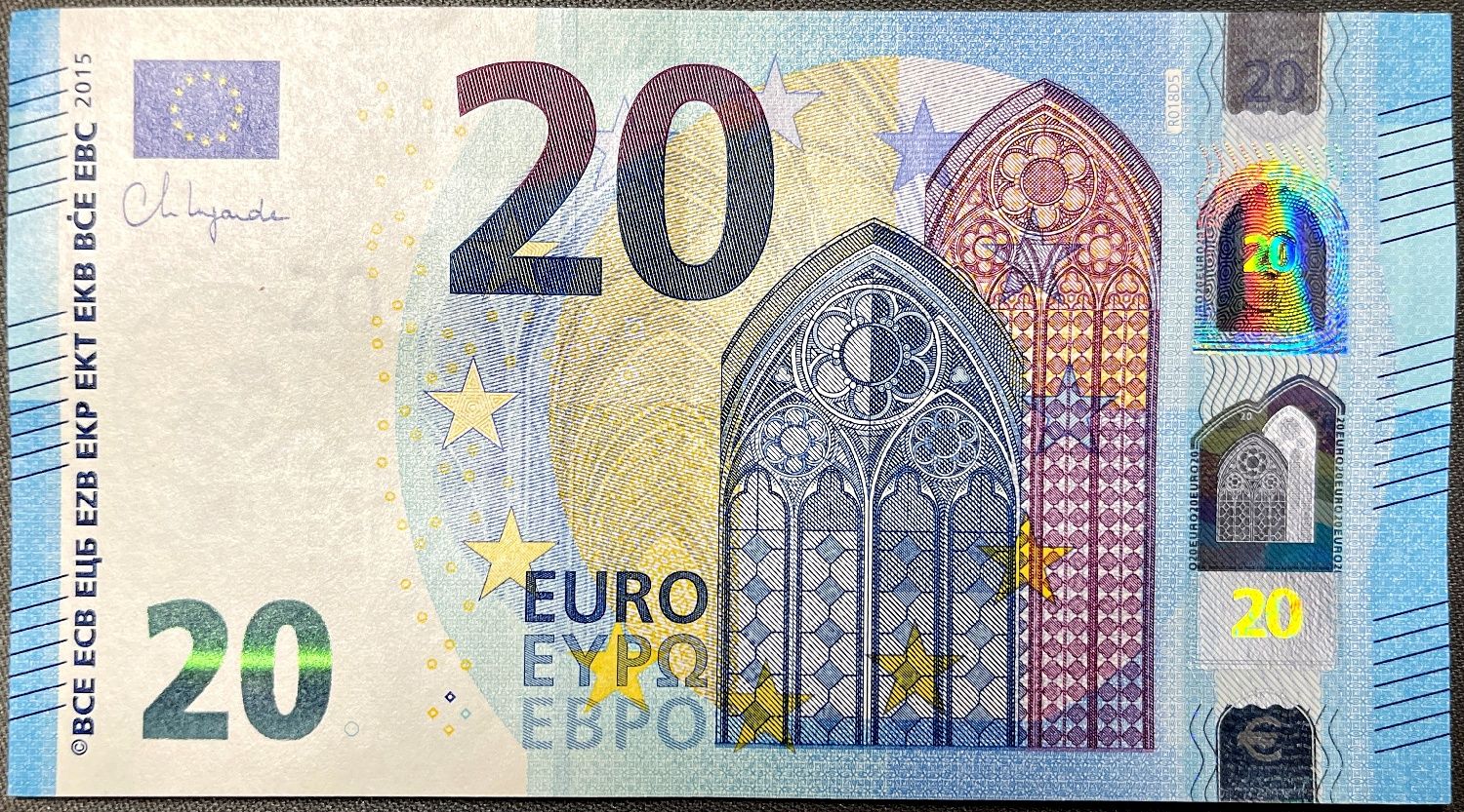 Eurobankovky EURO (P 28r - Německo) 20 EURO (2020) - UNC (sér. RP)