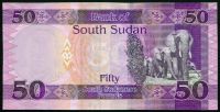 Jižní Sudán - (P 14c) 50 POUNDs (2017) - UNC