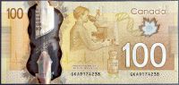 Kanada - (P 110c) 100 DOLARU (2021) - UNC polymer