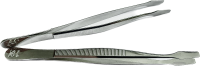 Pinzeta Pi 42 - 12 cm, lopatka, zahnutá - s obalemPinzeta Pi 42 - 12 cm, lopatka, zahnutá - s obalem