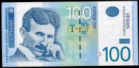 Srbsko (P 57b) 100 DINARA (2013) - UNC
