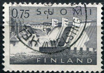 (1959) MiNr. 508 - O - Finsko - přehrada
