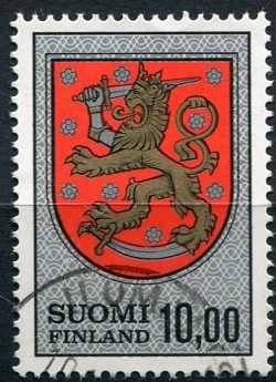 (1974) MiNr. 744 - O - Finsko - Státní znak