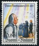 (1977) MiNr. 812 - O - Finsko - 200. narozeniny Paavo Ruotsalainen