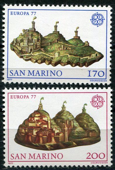 (1978) MiNr. 1131 - 1132 ** - San Marino - Europa