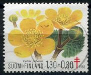 (1983) MiNr. 934 - O - Finsko - Měsíček bahenní (Caltha palustris)