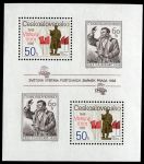 (1988) A 2864 - 2865 A ** - Československo - 40. výročí Února 1948