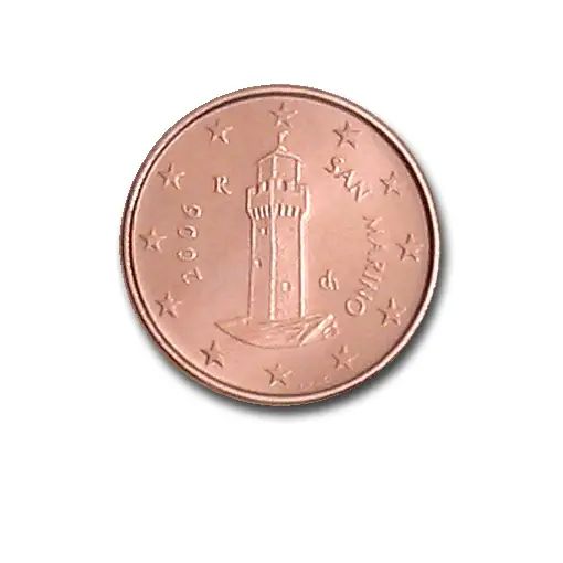 (2006) San Marino 1c - oběhová mince (UNC)