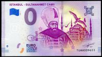(2019-1) Turecko - ISTANBUL - Sultanahmet Camii - € 0,- pamětní suvenýr
