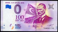 (2019-1) Turecko - SIVAS 1919 - € 0,- pamětní suvenýr