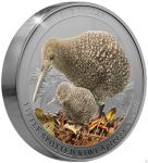 (2022) 1$ (Ag, 1 oz.) - Nový Zéland - Kiwi 22 (proof) barevná