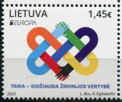 (2023) MiNr. 1395 ** - Litva - EUROPA: Mír