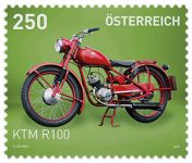 (2023) MiNr. 3703 ** - Rakousko - Motocykly (XV.)