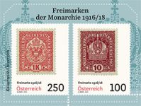(2023) MiNr. 3708 - 3709 ** - Rakousko - BLOCK 140 - Klasické známky (XII.) - poštovní známky