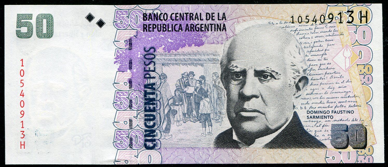 Argentina (P 356a.6) - 50 Pesos (2011) - UNC