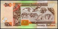 Belize (P 69g) - 20 Dollars (2020) - UNC