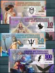 Bohové řecké mytologie - 5 - 100 Apaxmi (Fantasy bankovka) - polymer